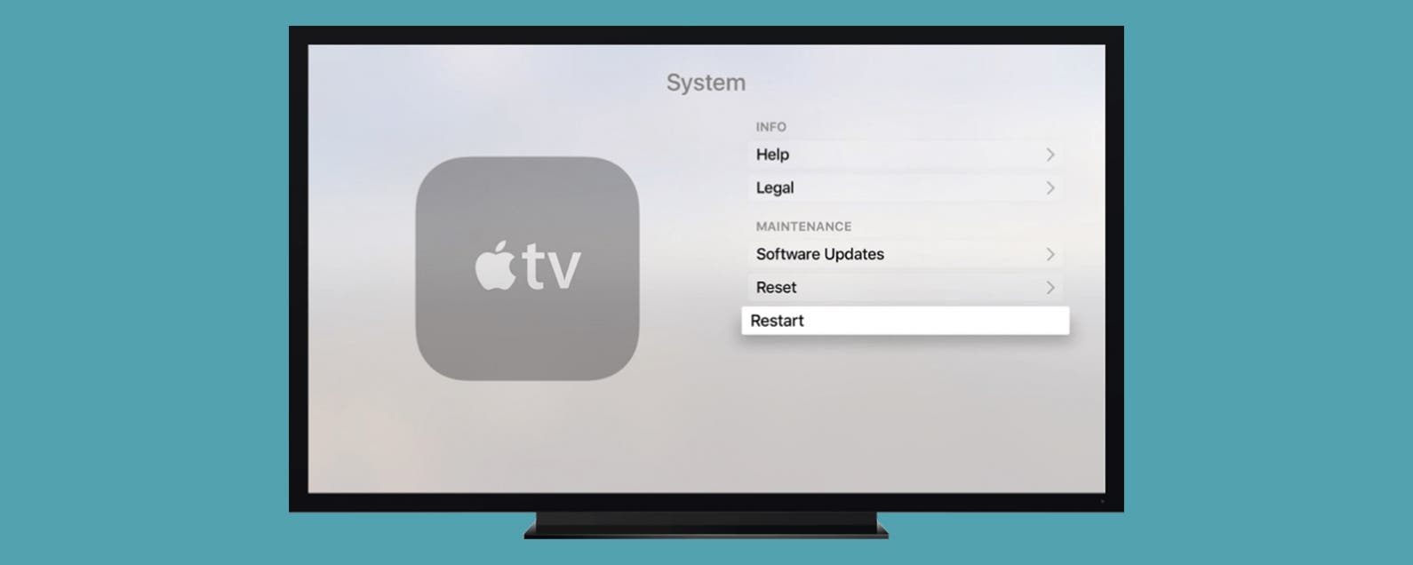 После перезагрузки телевизора. Перезагрузка Apple TV. Как перезагрузить Эппл ТВ. Apple TV 2007 Startup.